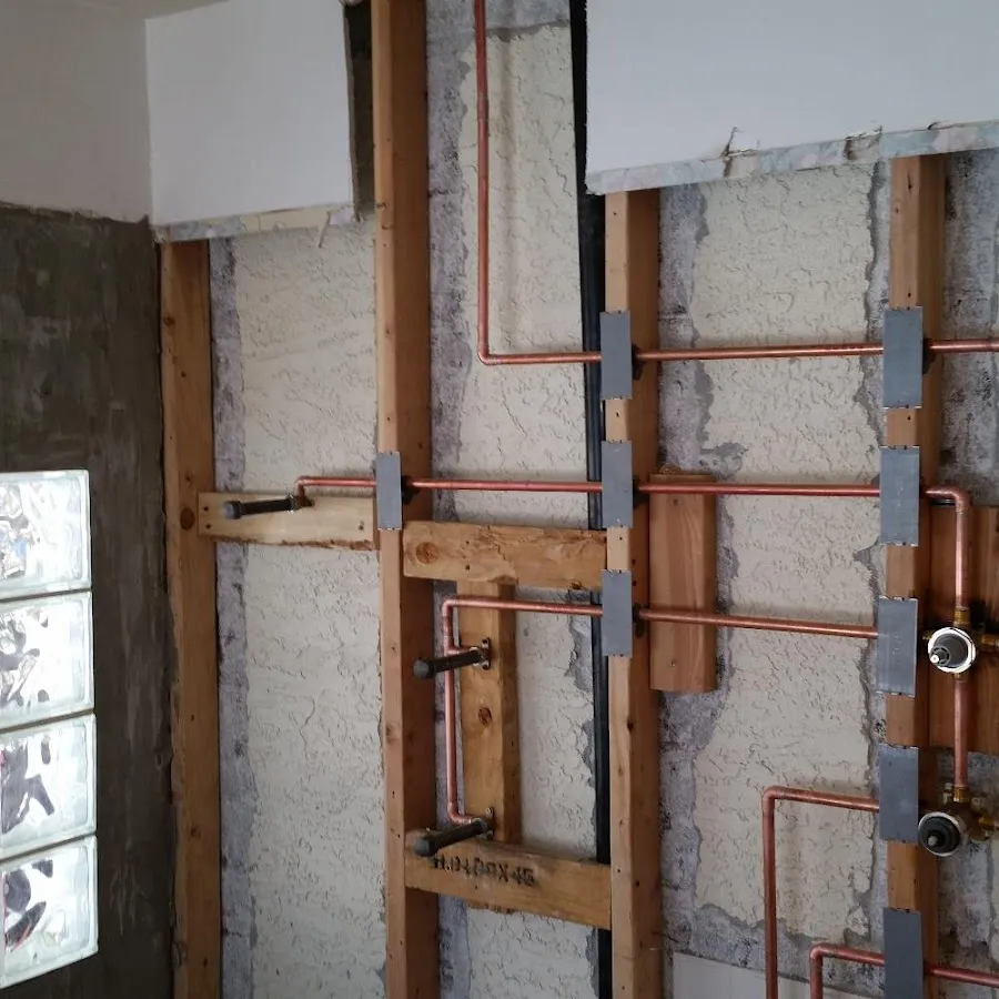 Copper pipe installation for Burst Pipe Repair in North Syracuse