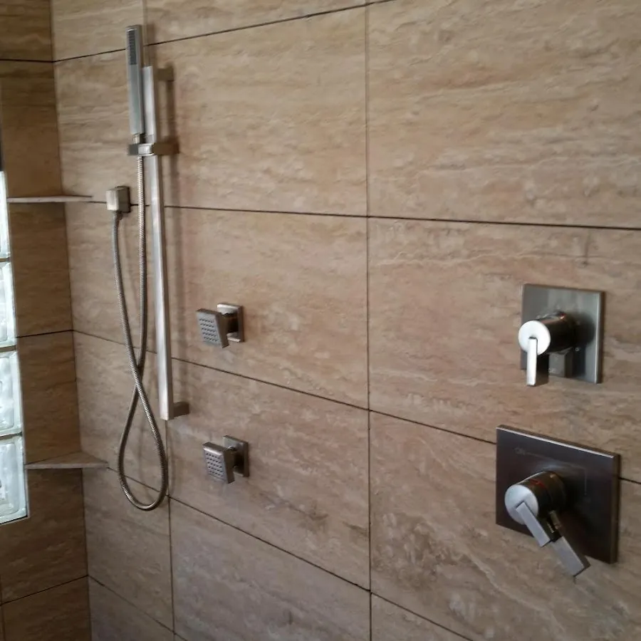 Shower fixture installation for Gas Line Repair in North Syracuse